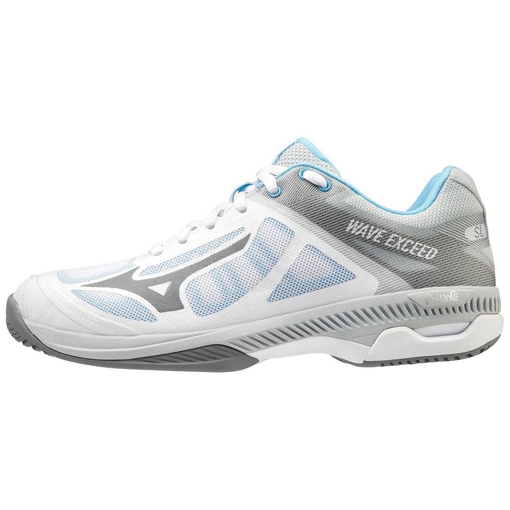 Mizuno Women's Wave Exceed SL AC Running Shoes White/Grey (550024-ZUA)